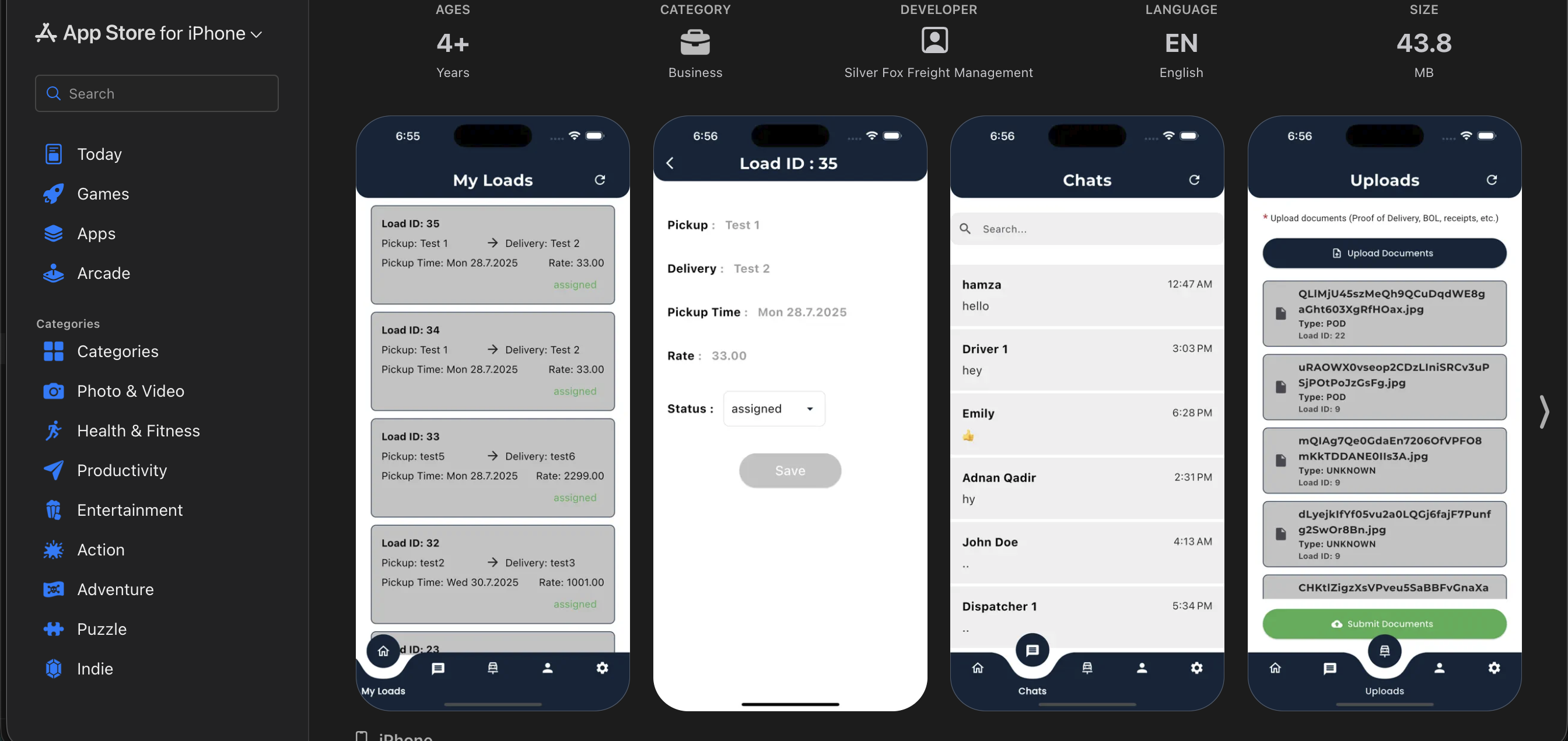 Silver Fox Load Runner preview